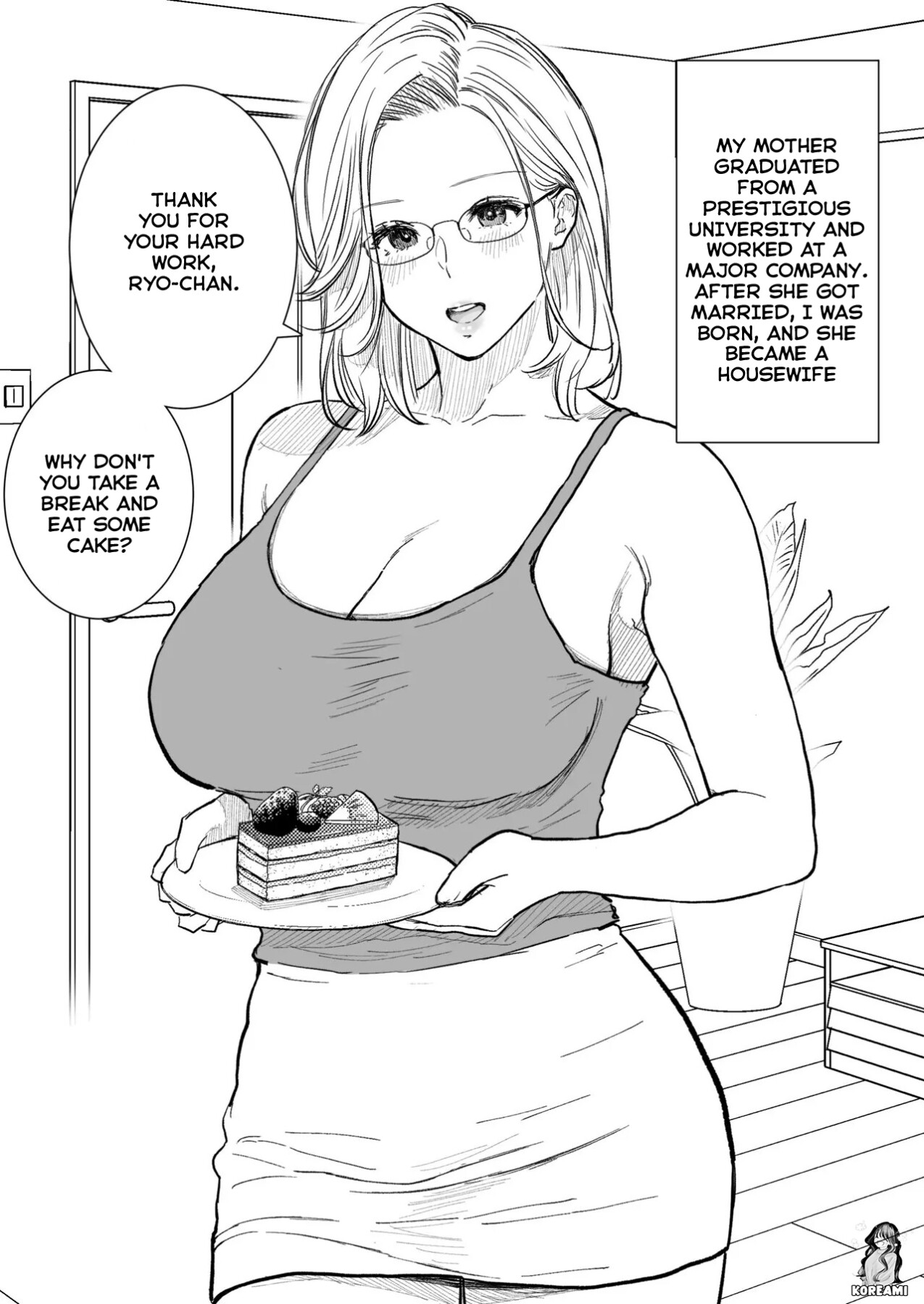 Hentai Manga Comic-Mother and Son ~Highly Educated Mon and Raw Creampie~-Read-2